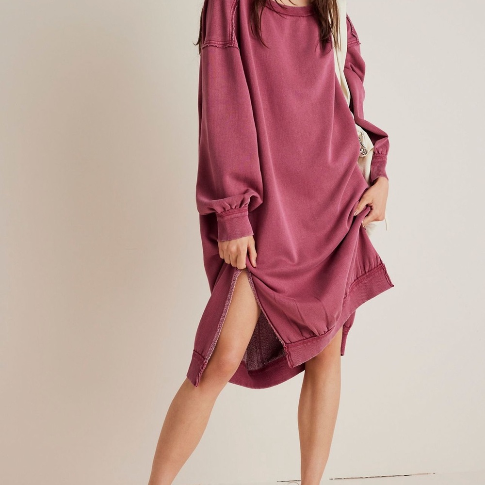 FP Movement by Free People NWT Burgundy Dress Sz M **SOLD-OUT**